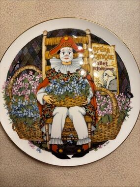 Ben Black “Painted Feelings” Collector Plate From the Behind the Painted Masque